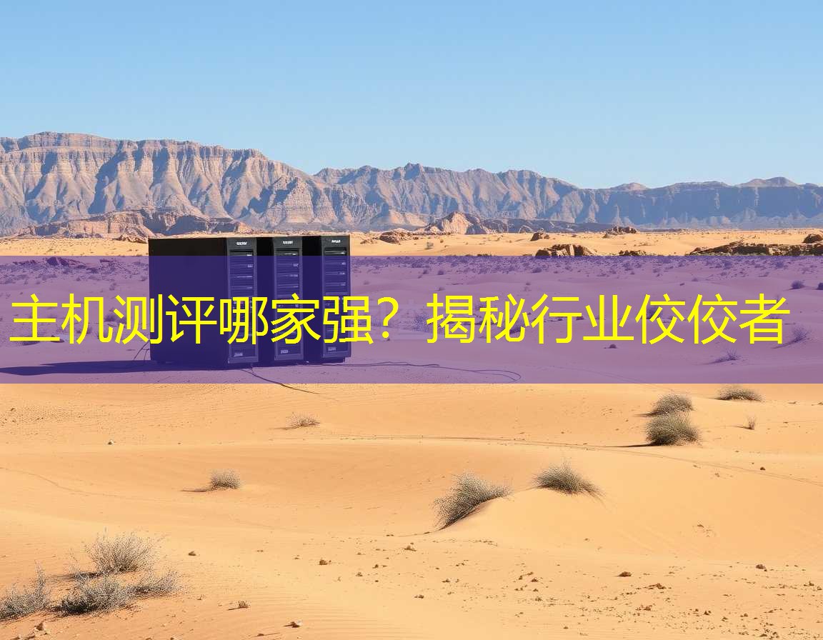 主机测评哪家强？揭秘行业佼佼者