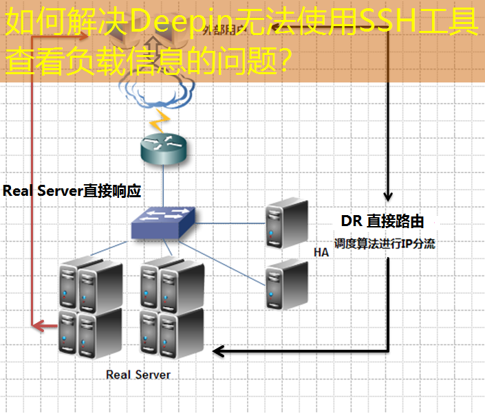 如何解决Deepin无法使用SSH工具查看负载信息的问题？