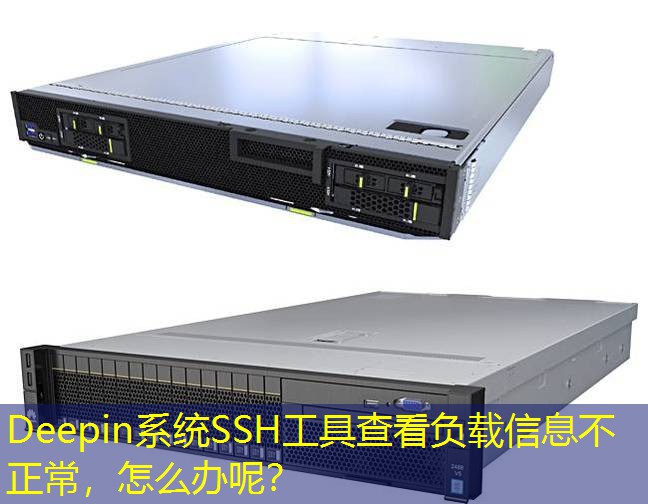 Deepin系统SSH工具查看负载信息不正常，怎么办呢？