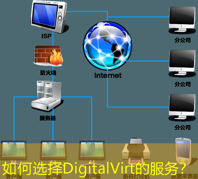 如何选择DigitalVirt的服务？