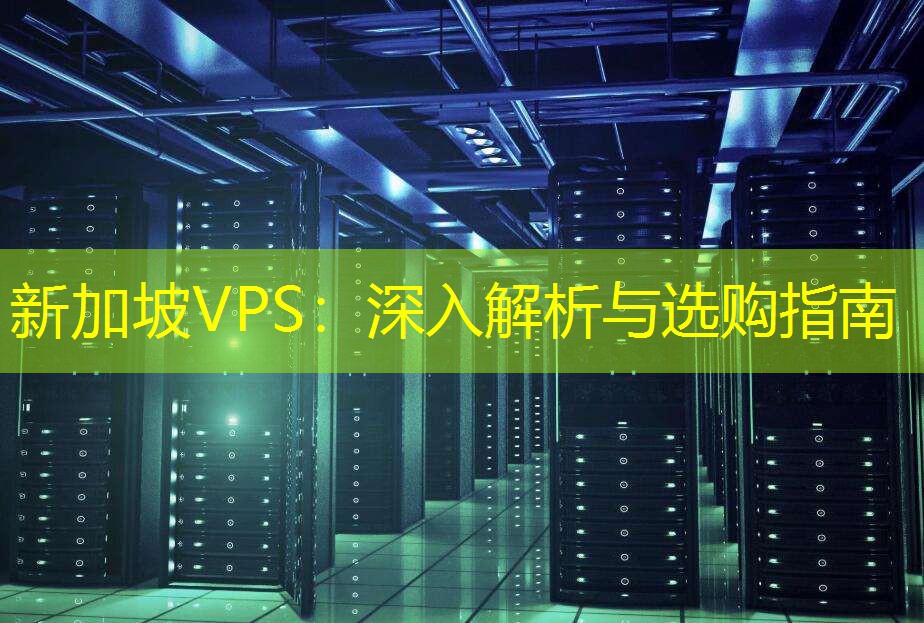 新加坡VPS：深入解析与选购指南