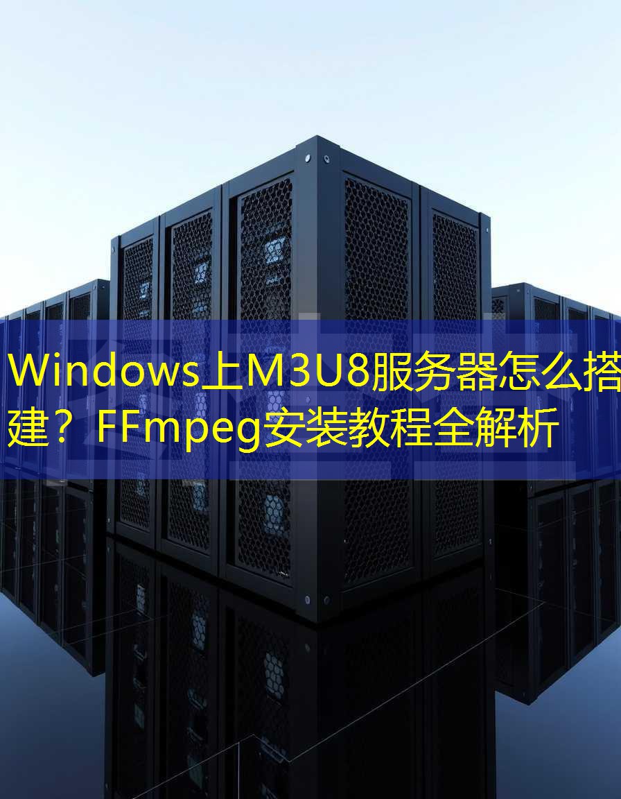 Windows上M3U8服务器怎么搭建？FFmpeg安装教程全解析